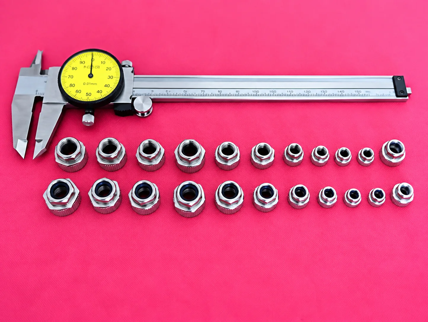 Spline Nut Nylon insert Locknut ND Seriesの製品写真